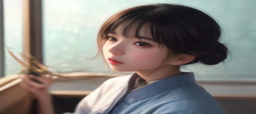 蓝仙子产品陈列于简洁白色台面上，蓝紫渐变色调清透自然，背景为柔和散射光，整体氛围清甜轻盈